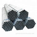 Hot Dipped Galvanized Steel Pipe Galvanised GI Steel Circular Hollow Tube Manufactory